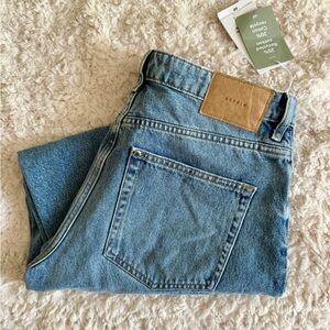 H&M Blue Straight Leg Jeans